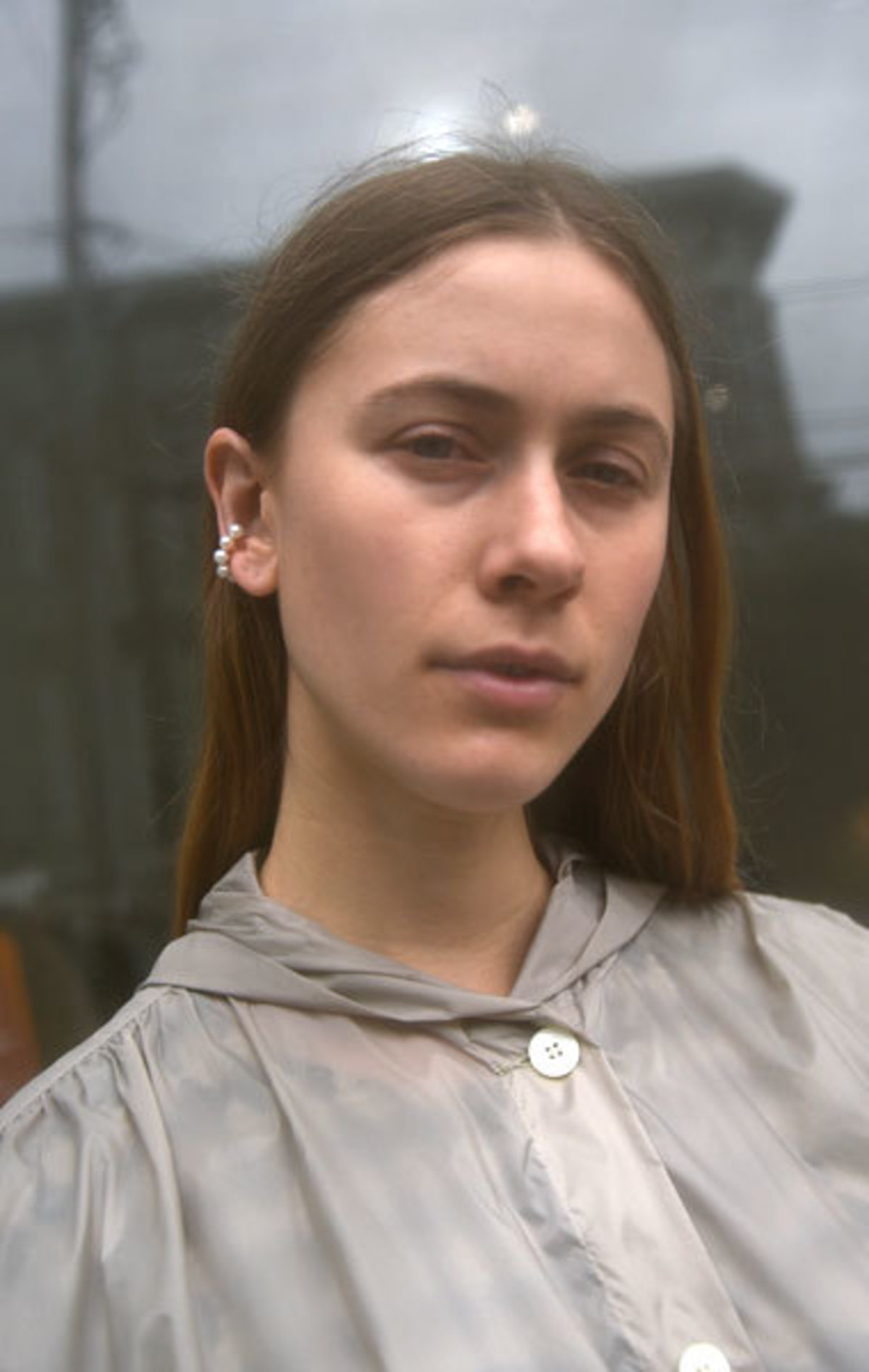 Saskia Diez 5 Pearl Ear Cuff on Garmentory Saskia Diez 5 Pearl Ear Cuff on Garmentory