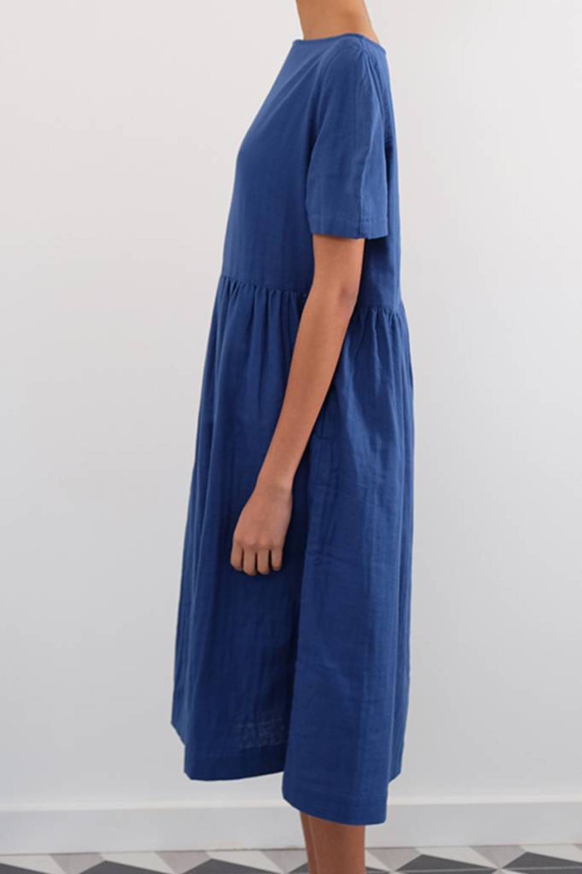 wrkshp Cotton Double Gauze Summer Dress Garmentory