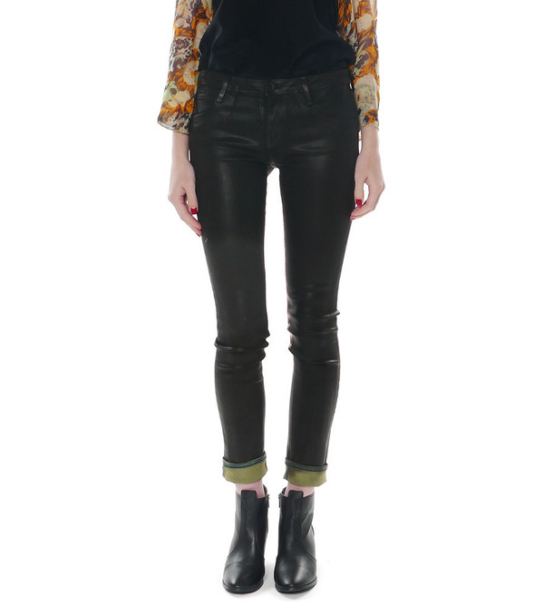Theyskens Theory Pathen Wintage Coated Jeans Theyskens Theory Pathen Wintage Coated Jeans