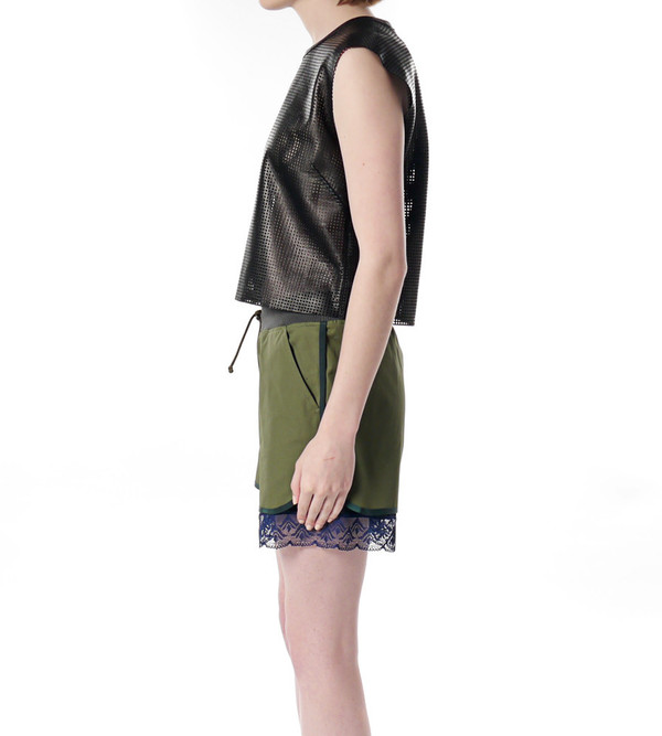 Helmut Lang Sift Leather Top Helmut Lang Sift Leather Top