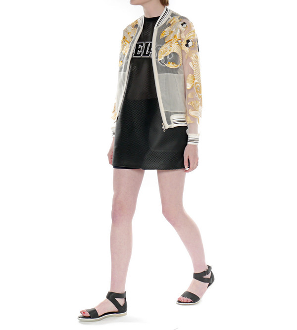 G.V.G.V. Punched Leather "Clueless" Tank Dress G.V.G.V. Punched Leather "Clueless" Tank Dress