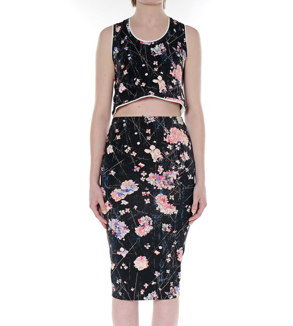 Calla Printed Crop Top Calla Printed Crop Top