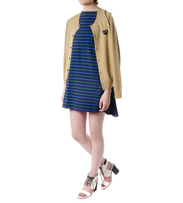 Sacai Luck Striped T-shirt Dress Sacai Luck Striped T-shirt Dress