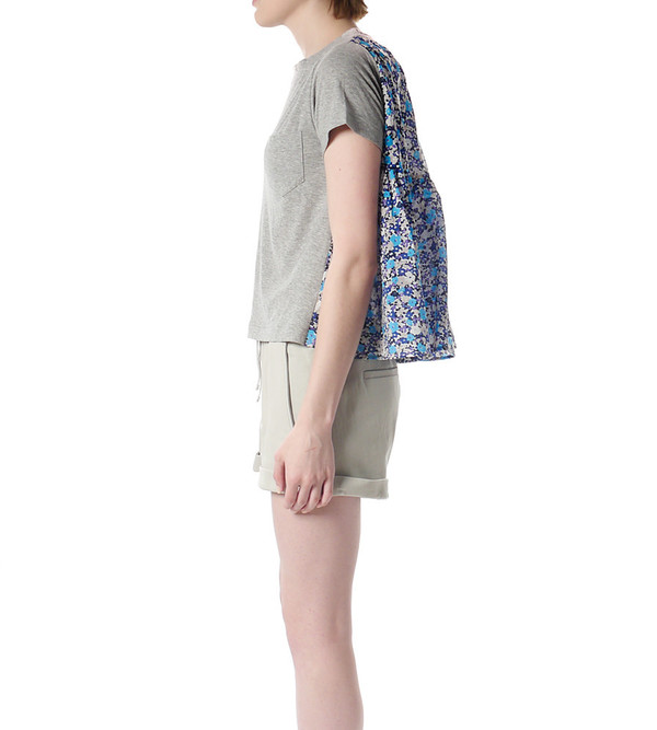 Sacai Luck Floral Back T-Shirt Sacai Luck Floral Back T-Shirt