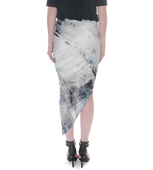 Helmut Lang Asymmetric Wrap Skirt Helmut Lang Asymmetric Wrap Skirt