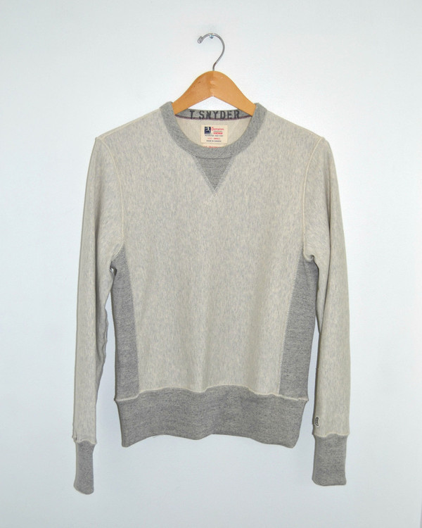 Men's Todd Snyder Reverse Weave Crew Men's Todd Snyder Reverse Weave Crew