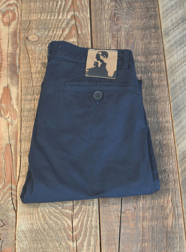 Men's Velour Adan Navy Chino Men's Velour Adan Navy Chino