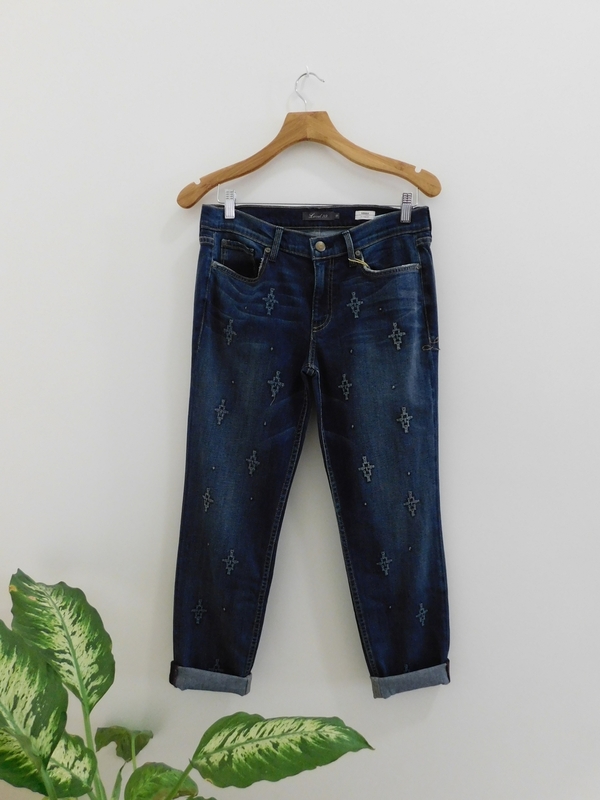 Level 99 Embroidered Sienna Tomboy Level 99 Embroidered Sienna Tomboy