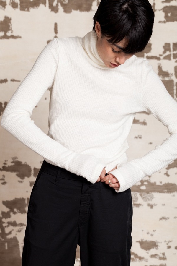 Assembly New York Ribbed Turtleneck | cream Assembly New York Ribbed Turtleneck | cream