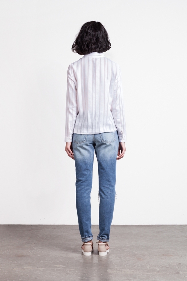 Rodebjer Hathaway Weave Blouse Rodebjer Hathaway Weave Blouse