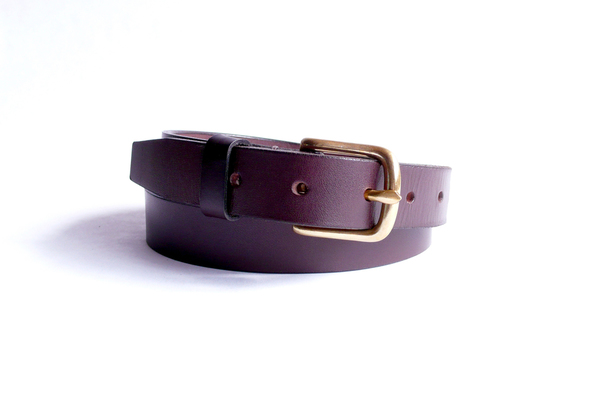Sara Barner 1 Inch Dark Brown Belt Sara Barner 1 Inch Dark Brown Belt
