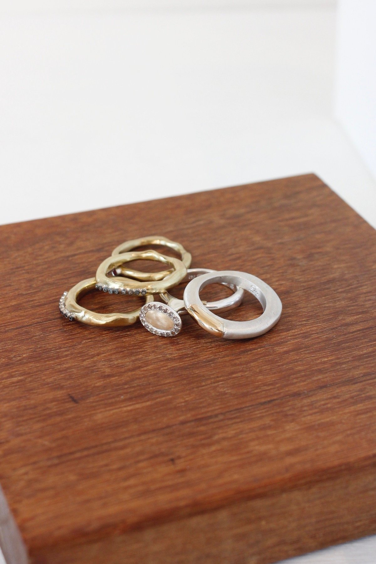 Rosa Maria Jewelry Sapho Ring Silver/Gold Garmentory