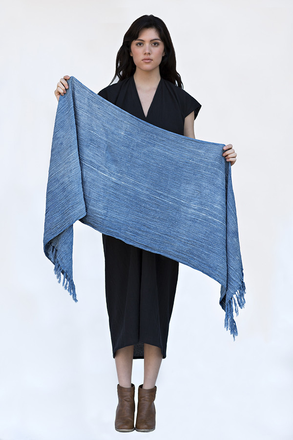 Hand Woven Indigo Wrap Hand Woven Indigo Wrap