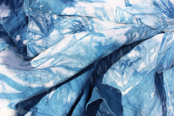 Miranda Bennett Linen Indigo Kanako Home Textile Miranda Bennett Linen Indigo Kanako Home Textile
