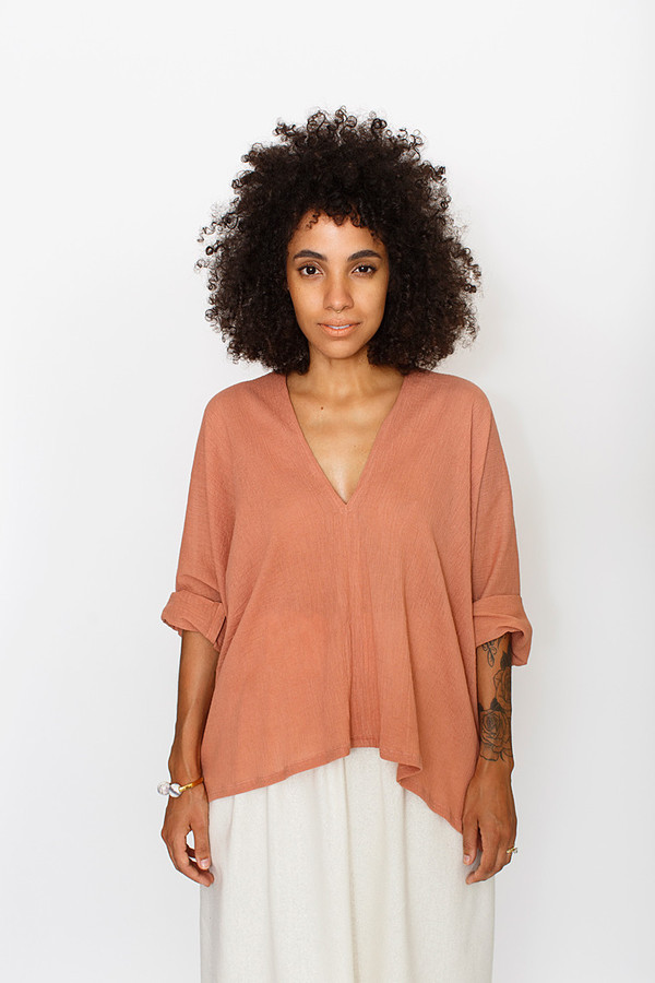 Miranda Bennett Muse Top | Cotton Gauze Miranda Bennett Muse Top | Cotton Gauze
