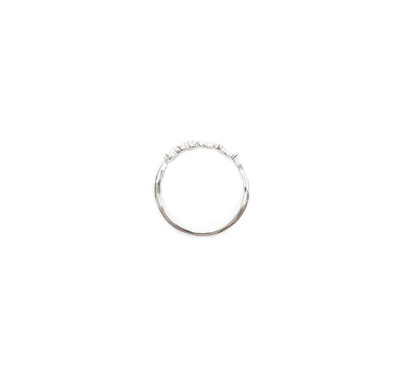 E.M. Silver Textured Cursive Love Ring E.M. Silver Textured Cursive Love Ring