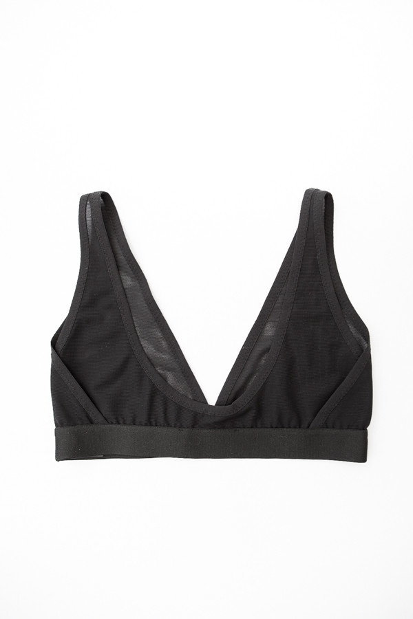 Land Of Women Mesh Deep V Bra Land Of Women Mesh Deep V Bra