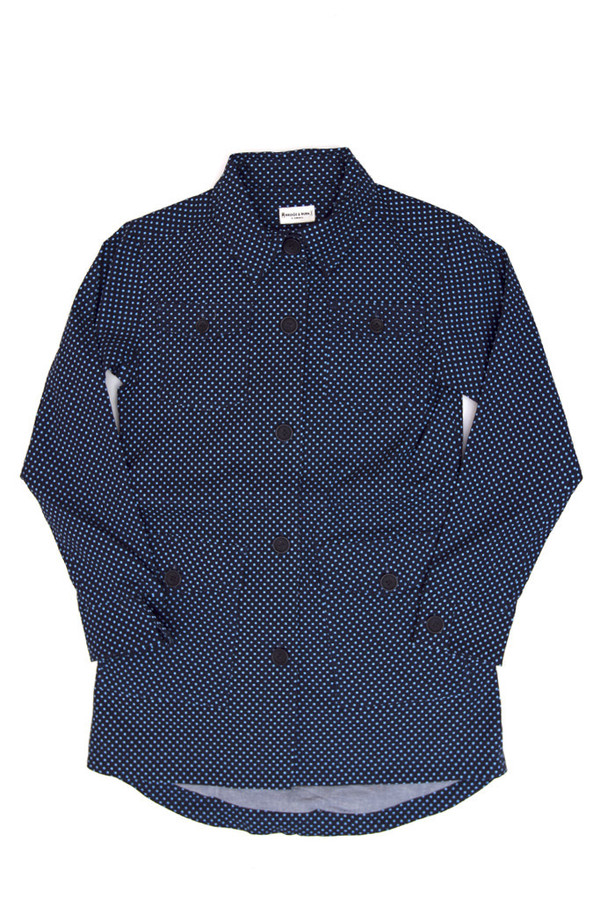 Bridge & Burn Castle Polkadot Classic Field Jacket Bridge & Burn Castle Polkadot Classic Field Jacket