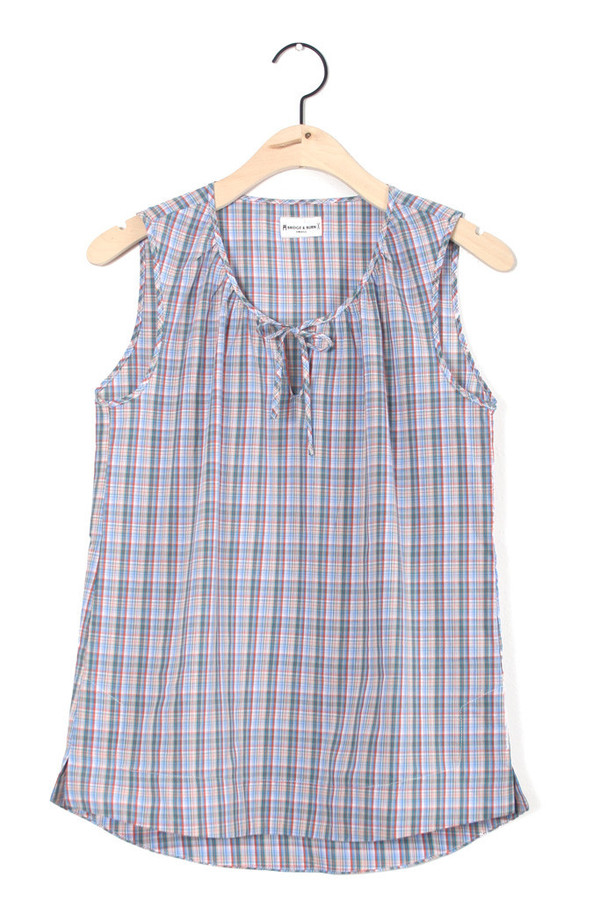 Bridge & Burn Lena Plaid Tank Top Bridge & Burn Lena Plaid Tank Top