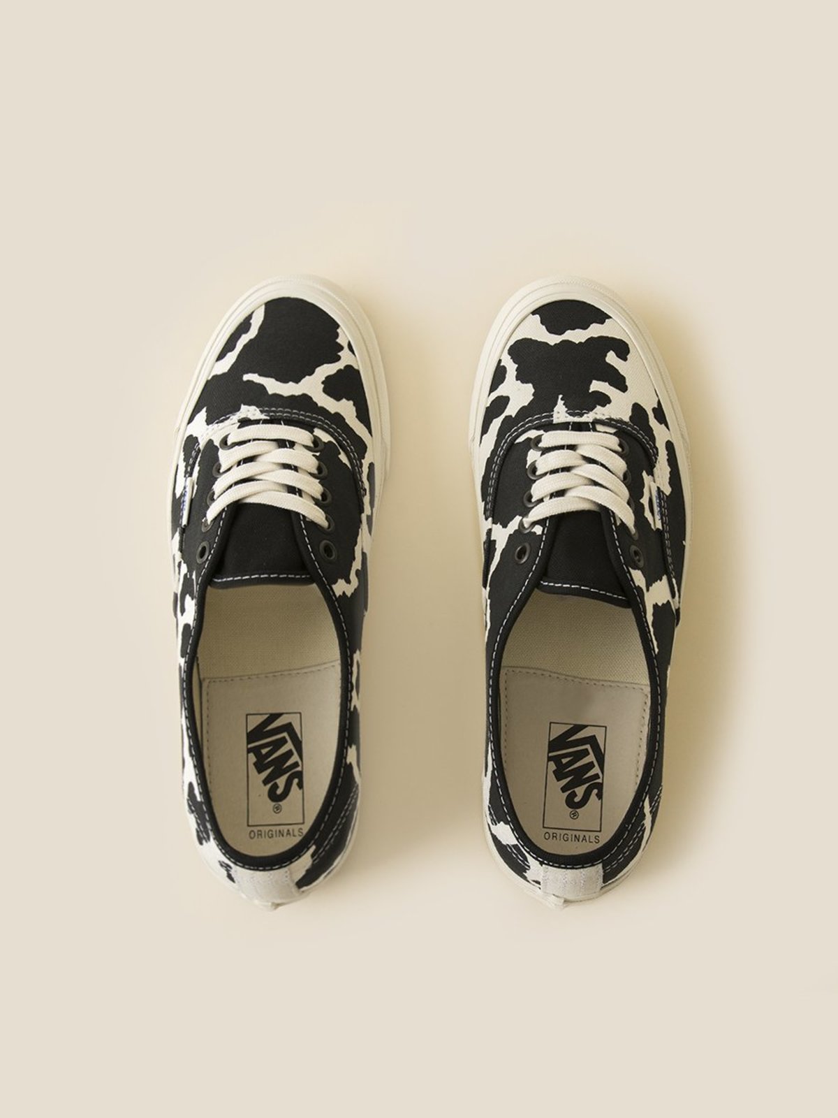 vans cow print authentic