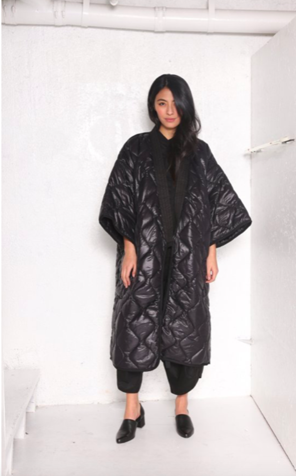 puffer kimono