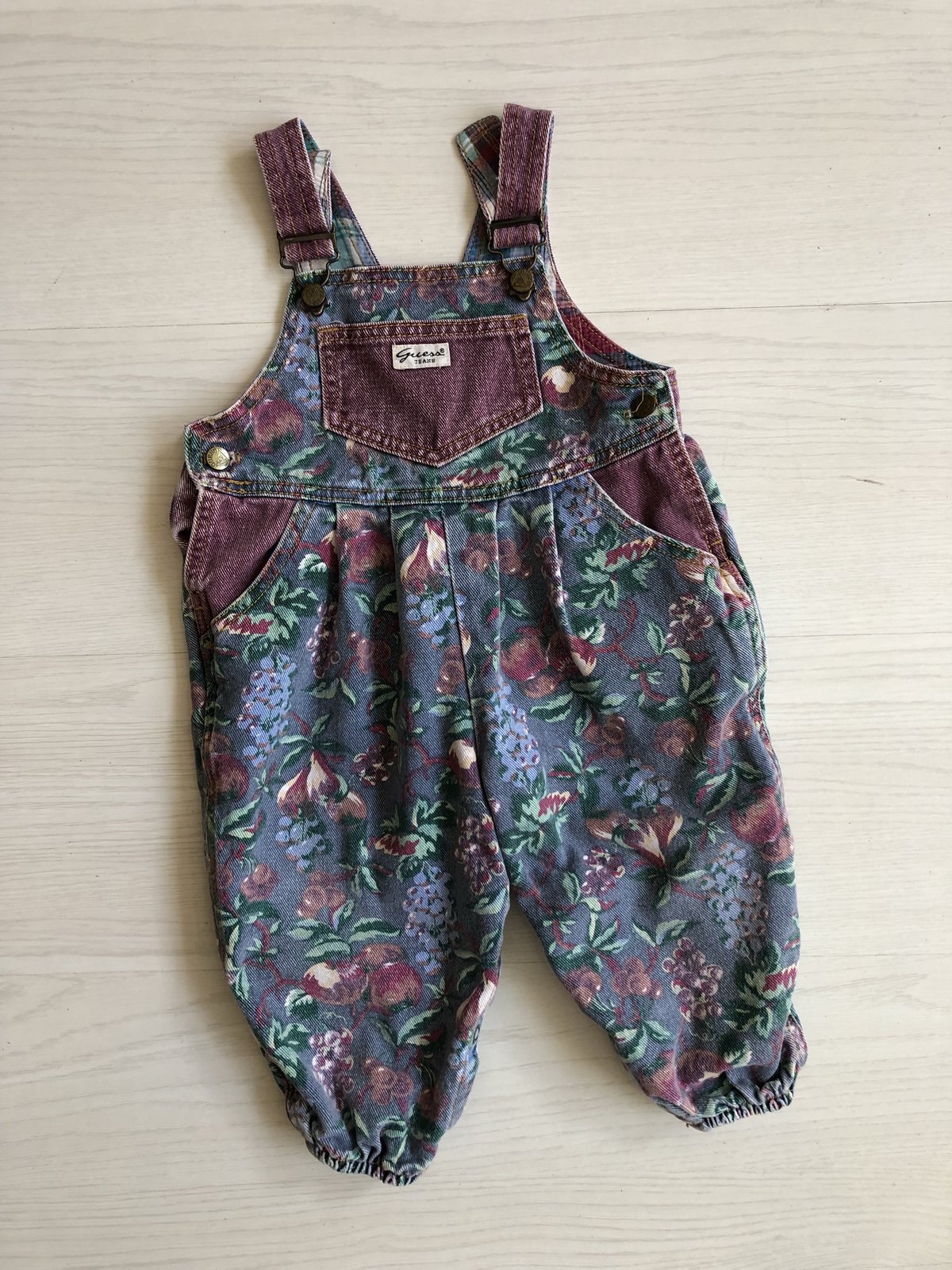 vintage baby guess overalls