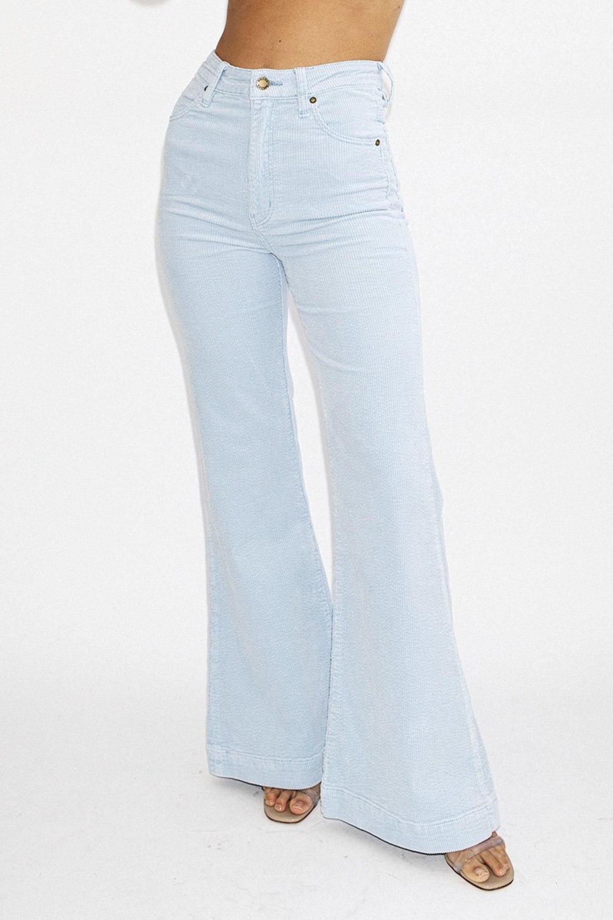 baby blue flares