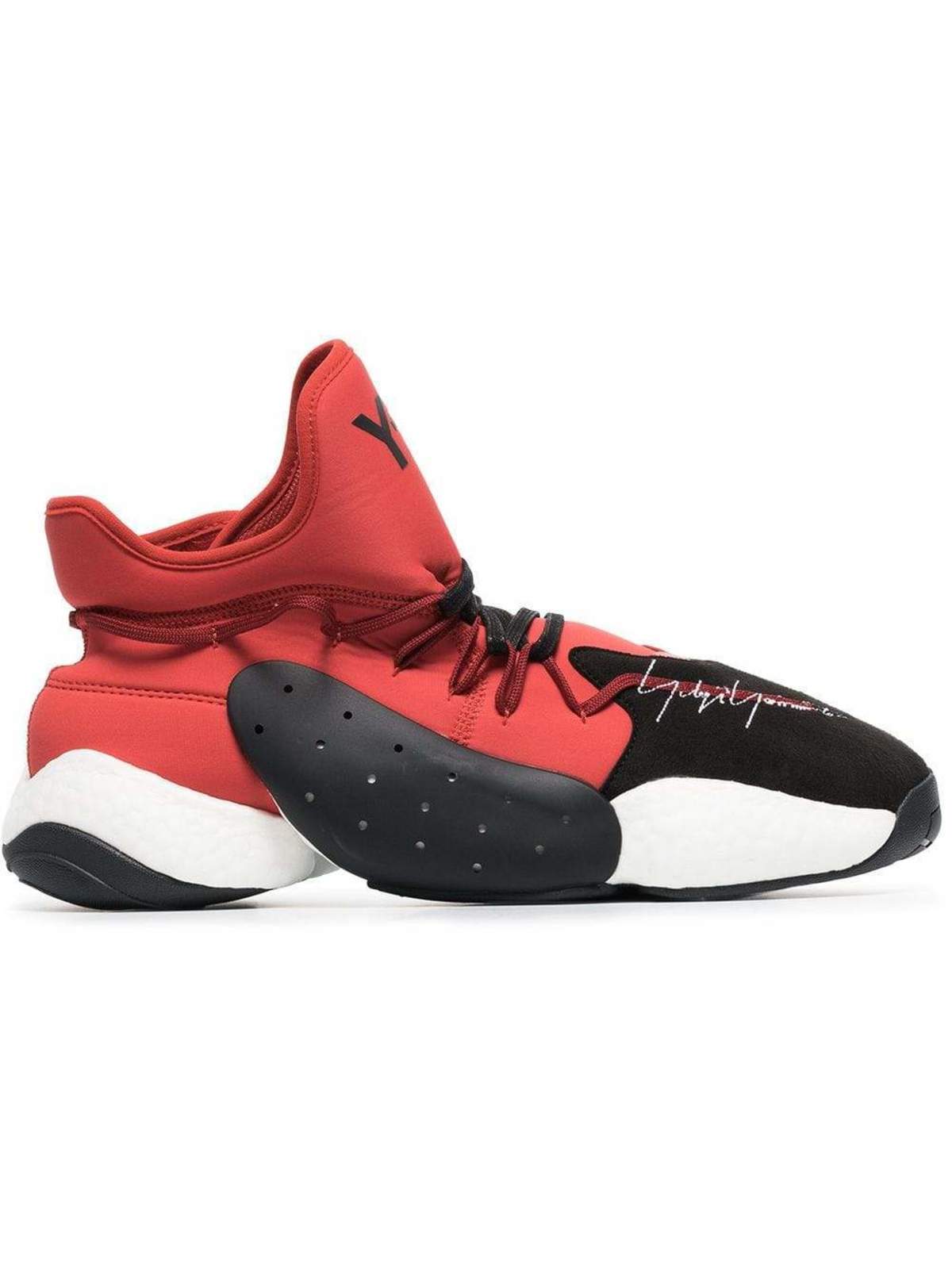 Y-3 BYW Bball Boost Sneaker - Red