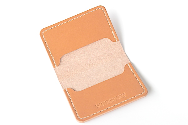 DW Leatherworks Folded Card Wallet - Tan DW Leatherworks Folded Card Wallet - Tan