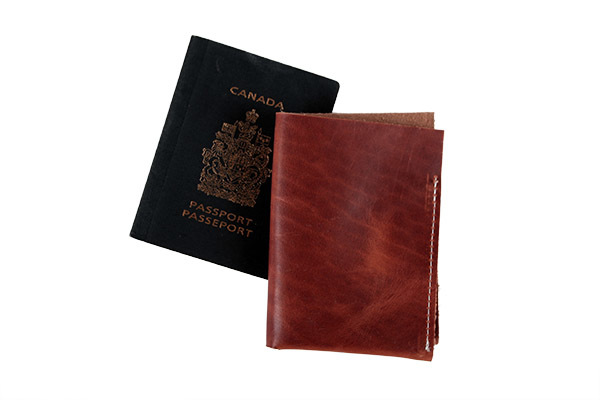 Union Wood Co. Passport Holder - Brown Union Wood Co. Passport Holder - Brown