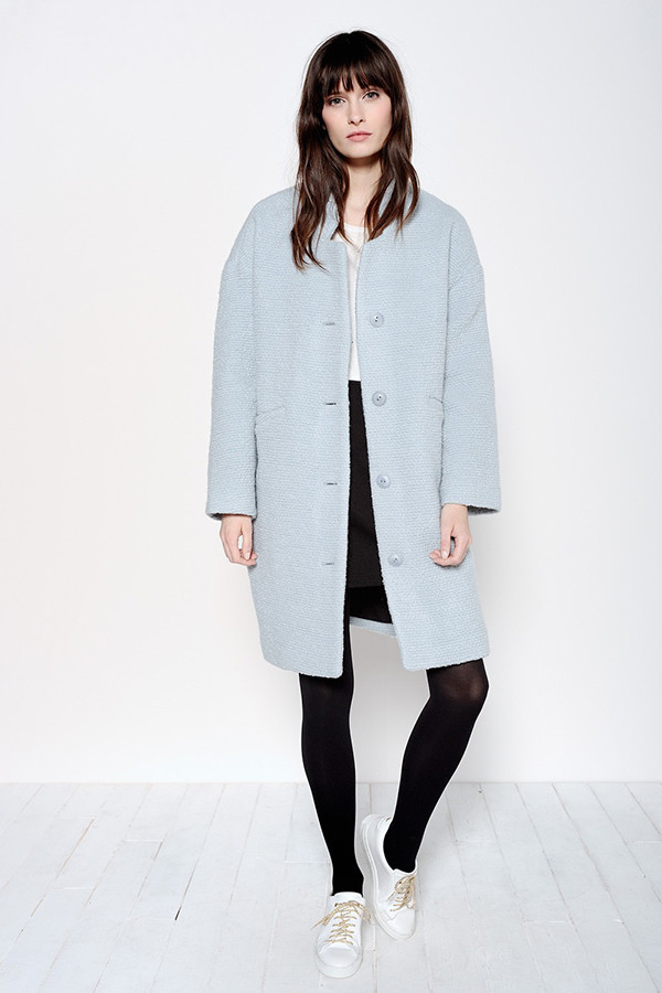 DES PETITS HAUTS LIZY HORIZON COAT DES PETITS HAUTS LIZY HORIZON COAT
