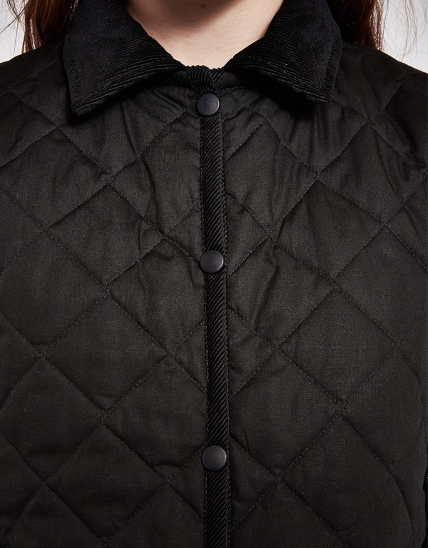 YMC QUILTED JACKET- BLACK YMC QUILTED JACKET- BLACK