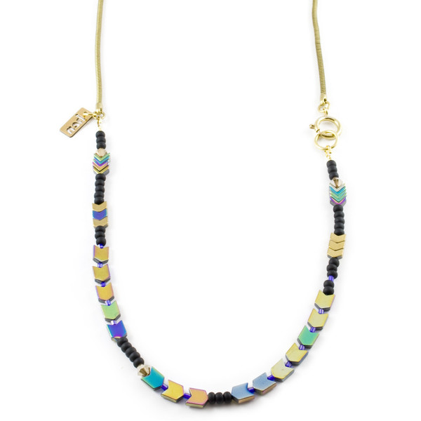HEN JEWELRY - COLLIER BROCADE HEN JEWELRY - COLLIER BROCADE