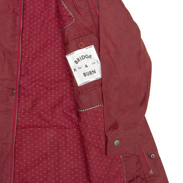 Bridge & Burn Erie Waxed Cotton Tabasco Bridge & Burn Erie Waxed Cotton Tabasco