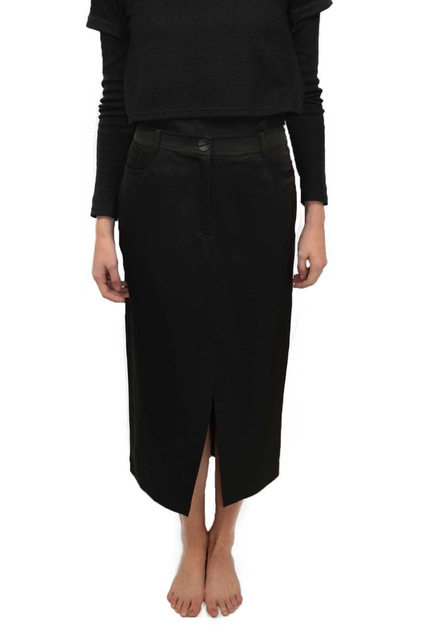 Opening Ceremony Flex Satin Split Skirt Opening Ceremony Flex Satin Split Skirt