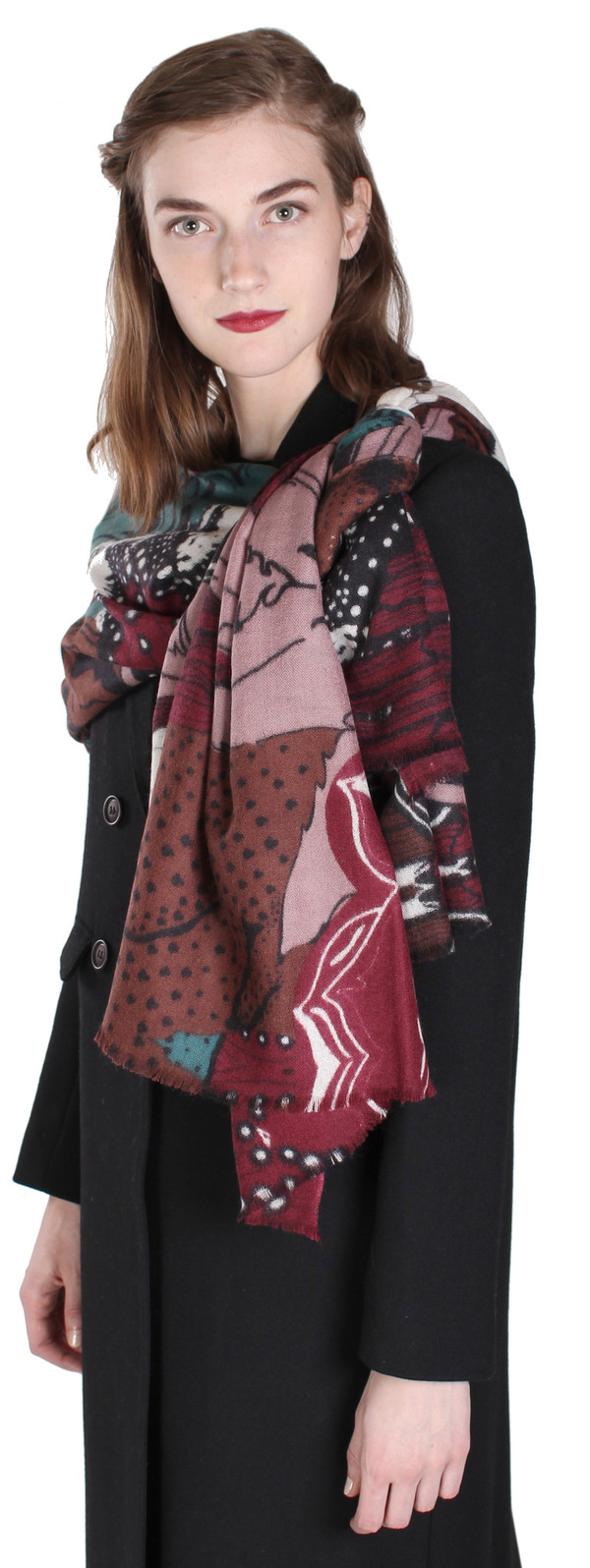 YARNZ Cacti Cashmere Scarf YARNZ Cacti Cashmere Scarf