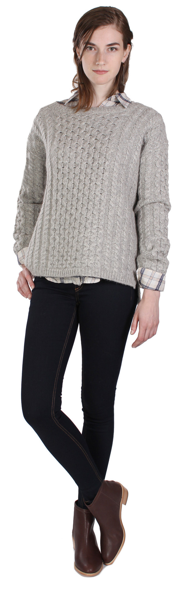Nili Lotan Kissing Cable Pullover Nili Lotan Kissing Cable Pullover