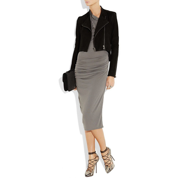Over the knees jersey dress Over the knees jersey dress