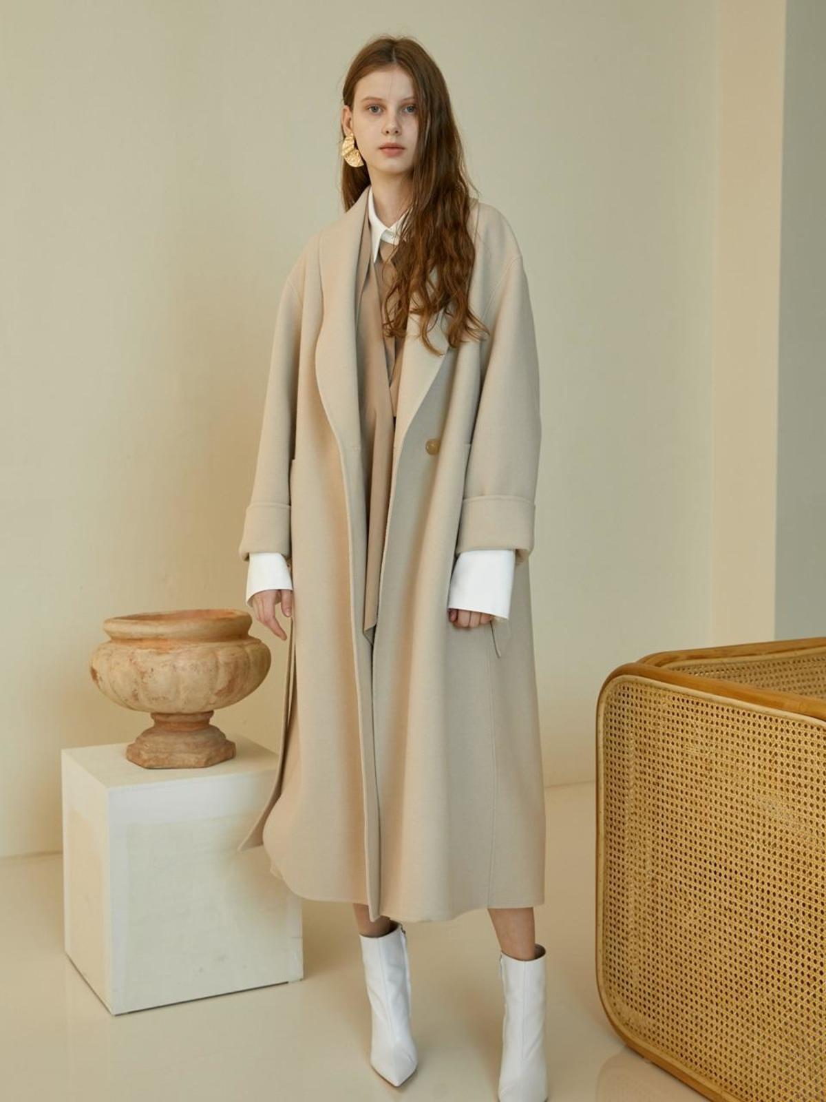 MAISON MARAIS Handmade Maxi Coat 