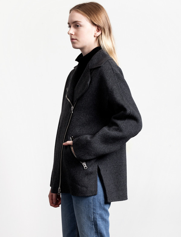Acne Studios Envier Doublé Dark Grey Acne Studios Envier Doublé Dark Grey