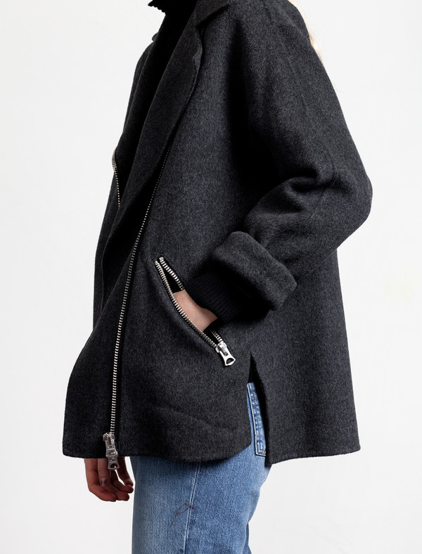 Acne Studios Envier Doublé Dark Grey Acne Studios Envier Doublé Dark Grey