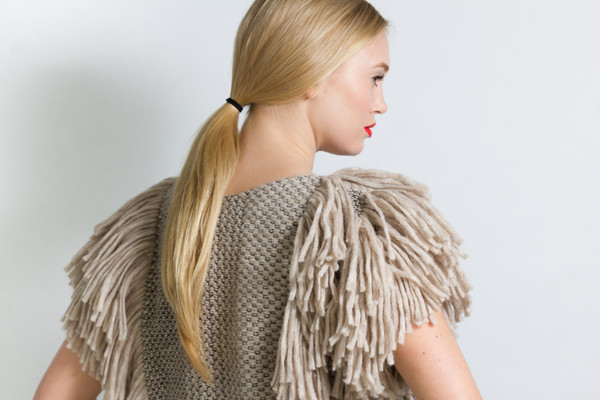 RACHEL COMEY FRINGE CROPPED VEST RACHEL COMEY FRINGE CROPPED VEST