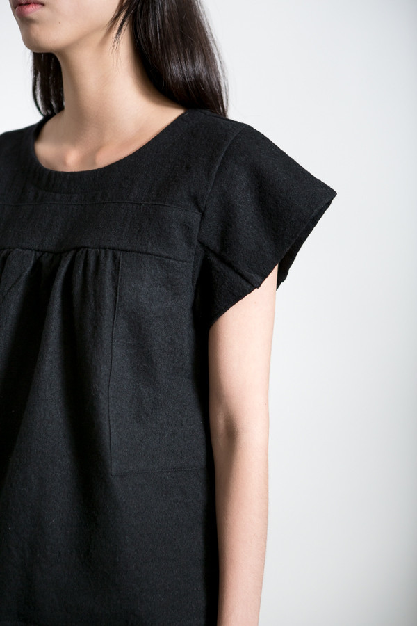 Atelier Delphine Babydoll Patchwork Top Atelier Delphine Babydoll Patchwork Top
