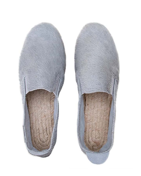 Prism Espadrilles in Grey Pony Prism Espadrilles in Grey Pony