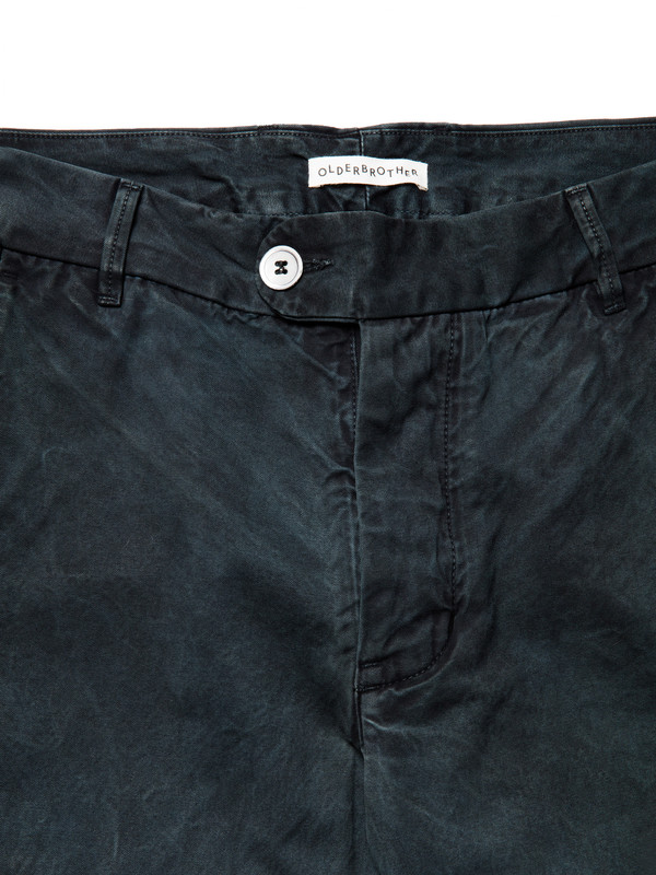 Olderbrother Gabardine Trouser | Black Indigo Olderbrother Gabardine Trouser | Black Indigo