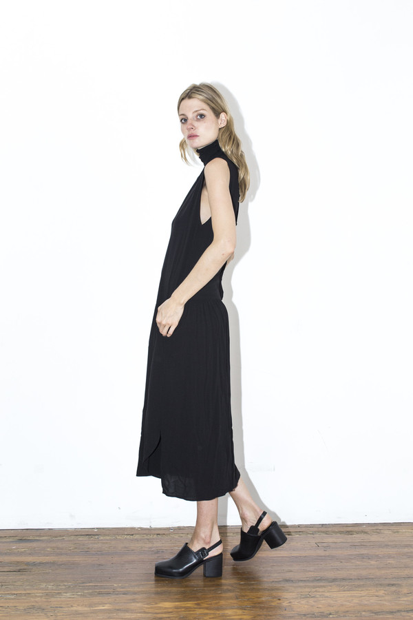 Assembly New York Black Pleat Dress Assembly New York Black Pleat Dress