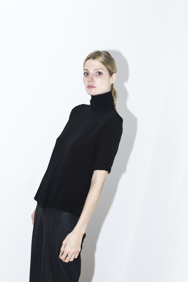 Assembly New York Black Reverse T Neck Assembly New York Black Reverse T Neck
