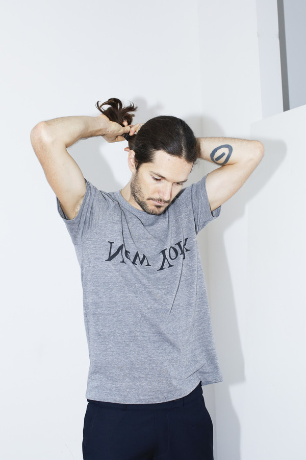 Unisex Assembly New York Grey NY Logo Tee Unisex Assembly New York Grey NY Logo Tee