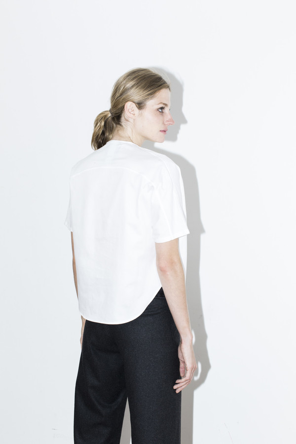 Assembly New York White Cotton Twist Top Assembly New York White Cotton Twist Top