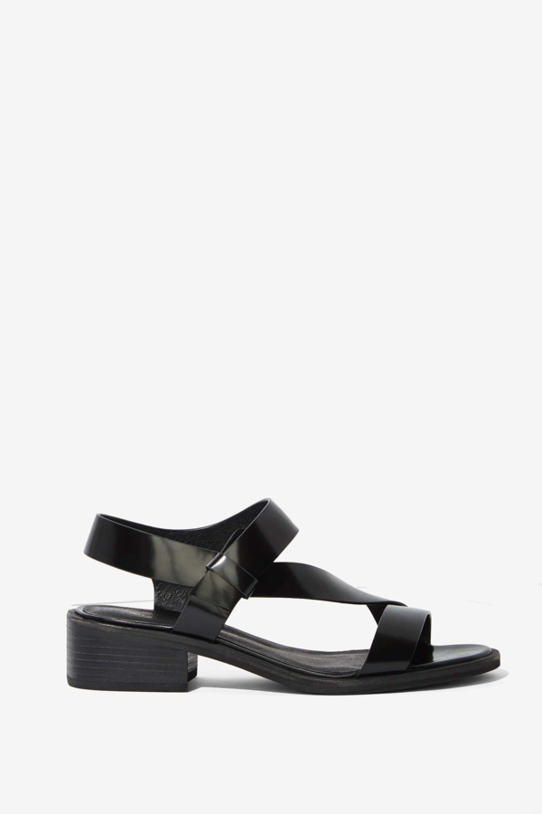 Intentionally Blank Black Emmit Sandal Intentionally Blank Black Emmit Sandal